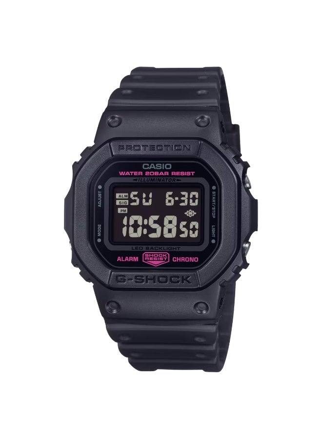 كاسيو ساعة كاسيو جي شوك الرقمية للرجال DW-5600PK-1DR - Image 1