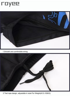 Royee 6PCS Swimwear Trunks For Men With Swimming Cap, Nose Clips Ear Plugs Swim Goggles Swimming Set  - Image 3