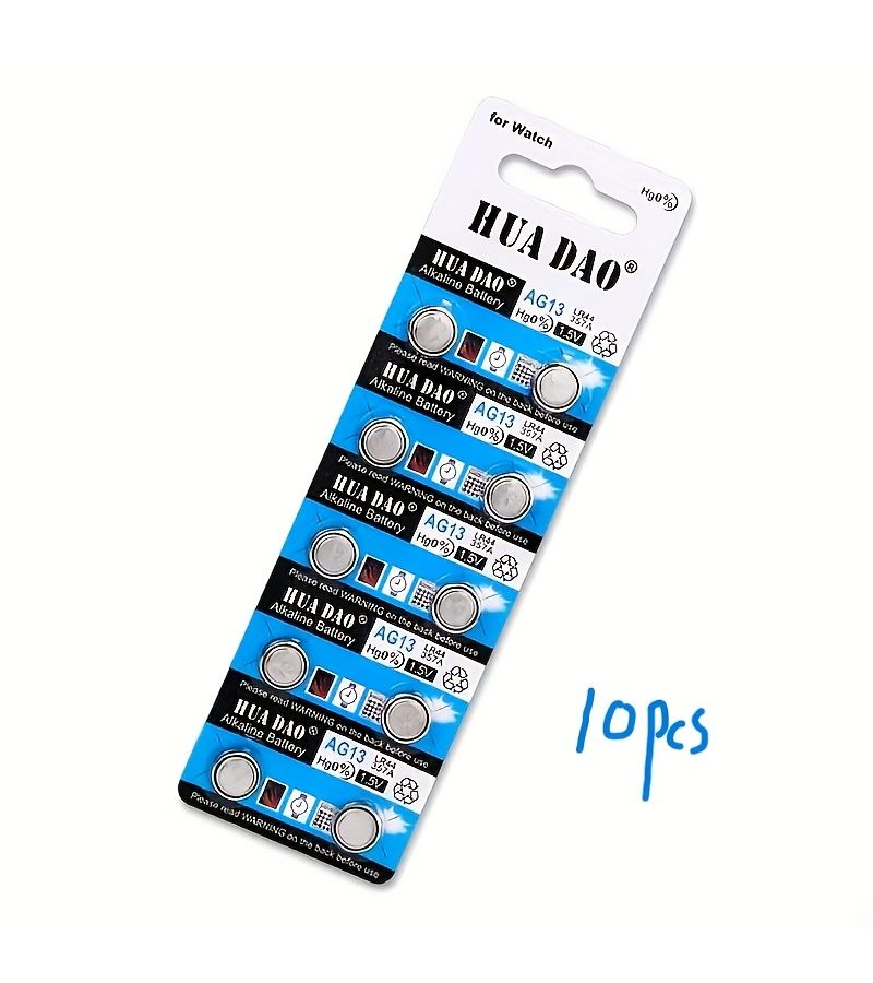 AG13 LR44 20PCS 1.55V Watch Electronics Calculator Button Battery - Image 1