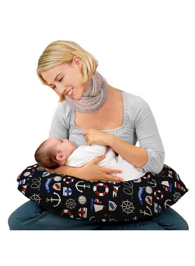 Kradyl Kroft Baby'S 5 In 1 Feeding Pillow With Detachable Cover ( Color Multicolor Columbus 2.0) - Image 2