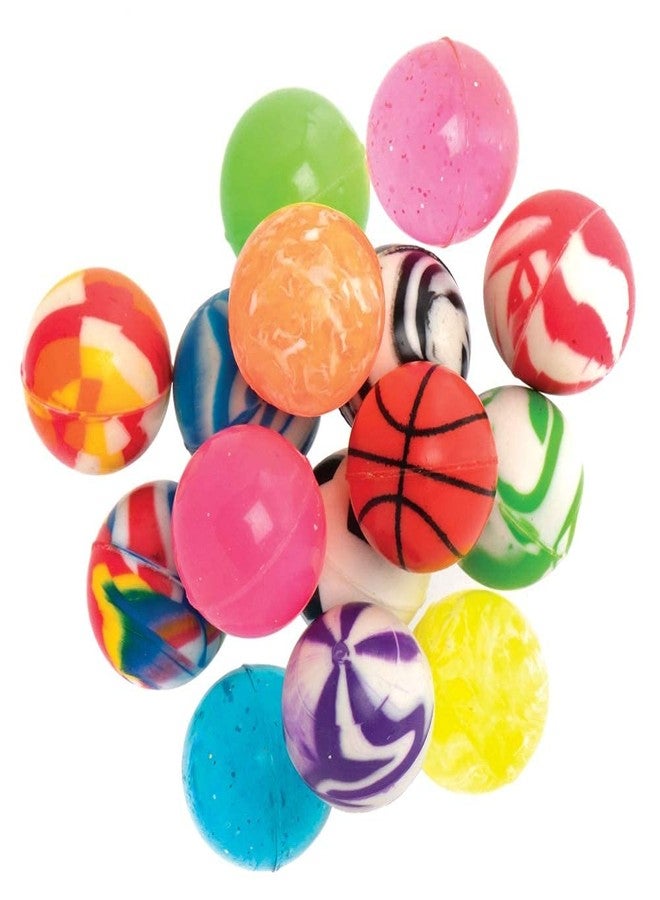 Promote Trader Combo of 24 pcs Mini Crazy Ball Jumping Balls Random Colours Toys and Games Kids for Playhouse Party Return Favors for Kids Fun - Image 1