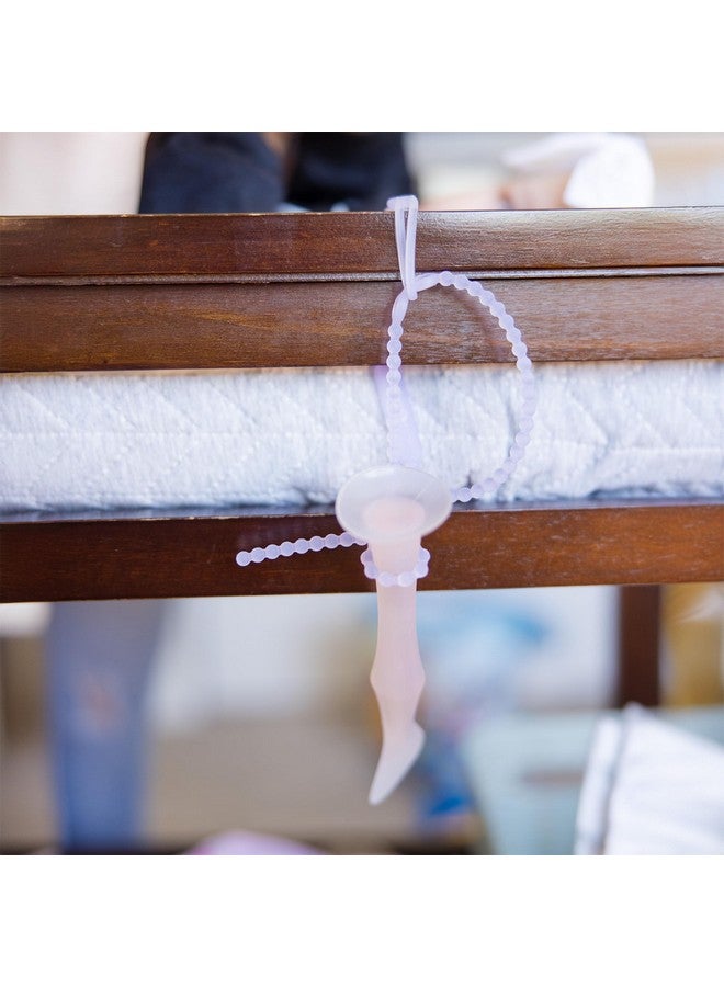 Olababy Silicone Strap for Baby Toys, Teethers, Sippy Cups, Bottles w Handles, Feeding Spoons, High Chairs, Strollers, Car Seats and Travel Essentials (2 Straps, Kiwi) - Image 5