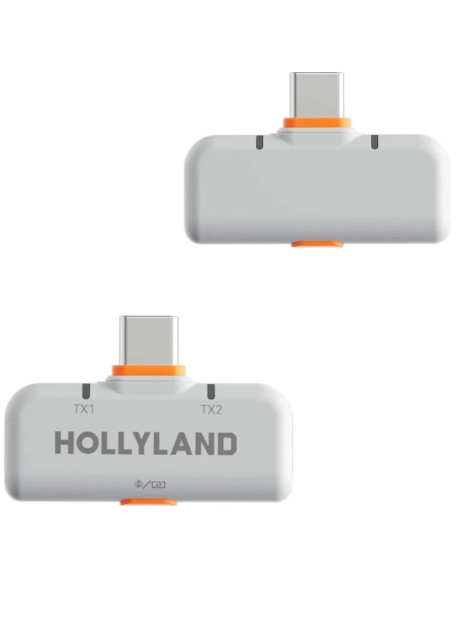 Hollyland LARK M2S Ultimate Combo 2-Person Wireless Microphone System for Cameras and Mobile Devices - Image 3