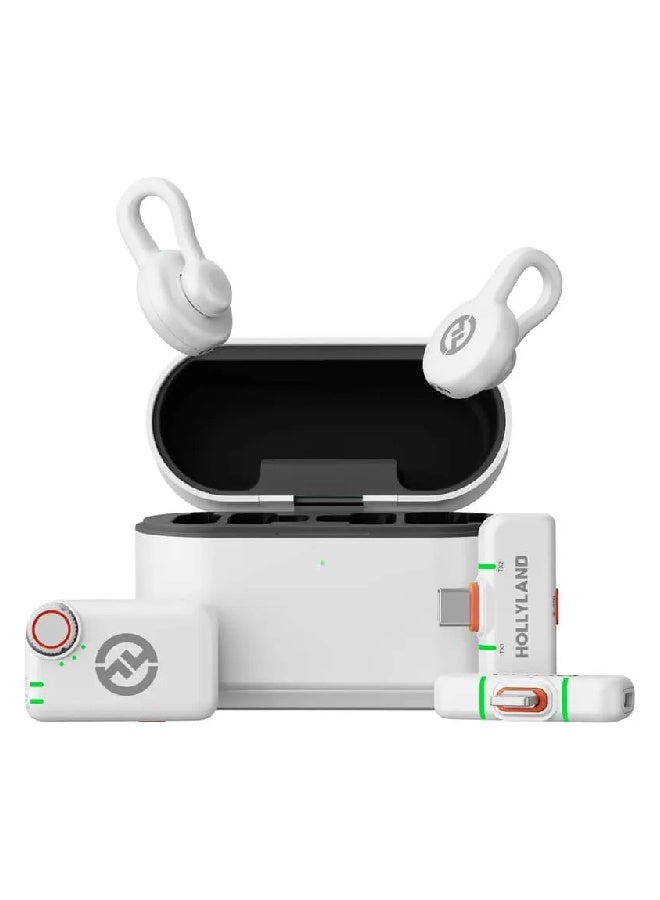 Hollyland LARK M2S Ultimate Combo 2-Person Wireless Microphone System for Cameras and Mobile Devices - Image 1