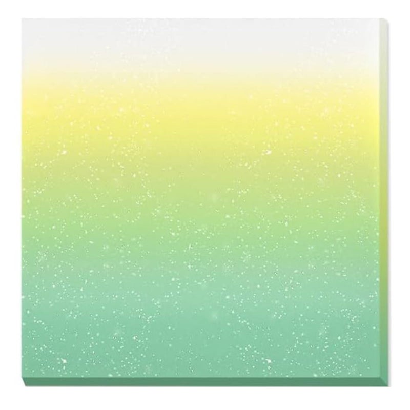 Sticky Notes - Glitter Memo Pads, Suitable For School & Home Use, Reminder Notes For Writing & Organizing, Decorative Memo Paper (Green)