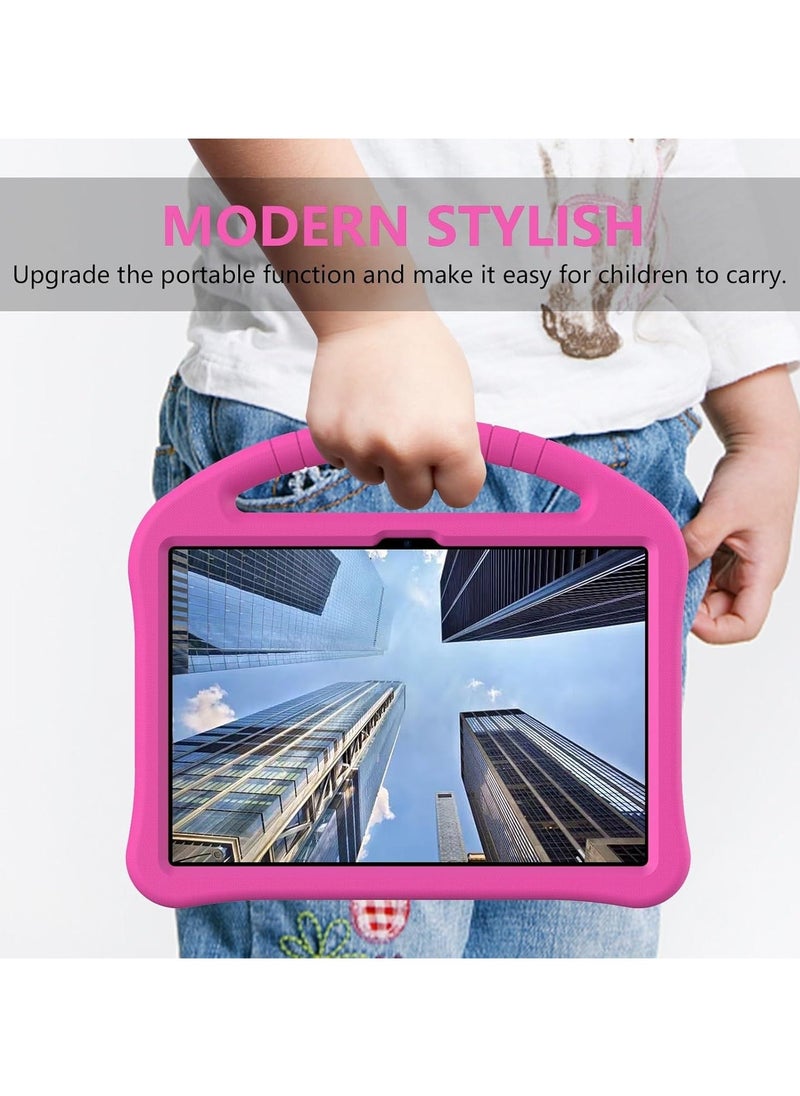 Heavy Duty Case Compatible with Blackview Tab 8 WiFi 10.1" (2023) /Blackview Tab8 (2020) Tablet Case, Lightweight EVA Kid Friendly Case, Dropproof Impact Resistance Protective Handle Stand Cover Shou