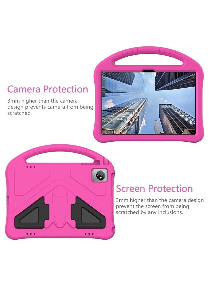 Heavy Duty Case Compatible with Blackview Tab 8 WiFi 10.1" (2023) /Blackview Tab8 (2020) Tablet Case, Lightweight EVA Kid Friendly Case, Dropproof Impact Resistance Protective Handle Stand Cover Shou
