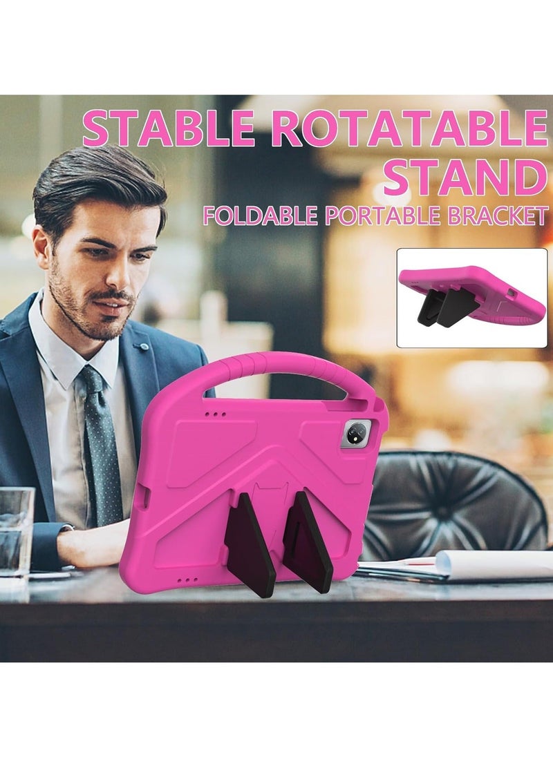 Heavy Duty Case Compatible with Blackview Tab 8 WiFi 10.1" (2023) /Blackview Tab8 (2020) Tablet Case, Lightweight EVA Kid Friendly Case, Dropproof Impact Resistance Protective Handle Stand Cover Shou