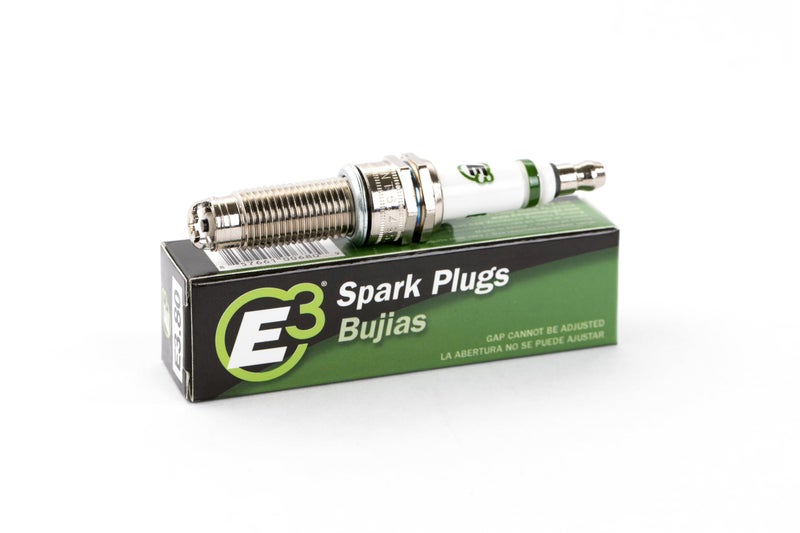 E3 Spark Plugs E380 Premium Automotive Spark Plug with DiamondFIRE Technology 12mm 1000 Reach Gasket Seat Compatible with Late Model Import Applications Pack of 1