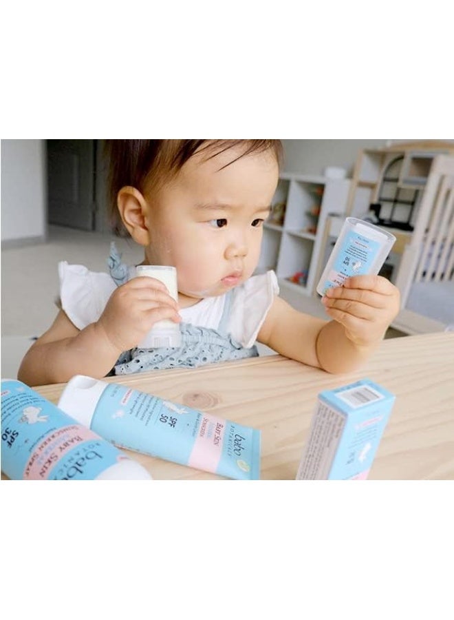 Babo Botanicals Sensitive Baby Mineral Sunscreen Stick SPF 50 - 70% Organic Ingredients - Zinc Oxide - NSF & MADE SAFE and EWG Certified - Water Resistant - Fragrance-Free - Babies & Kids - Image 5