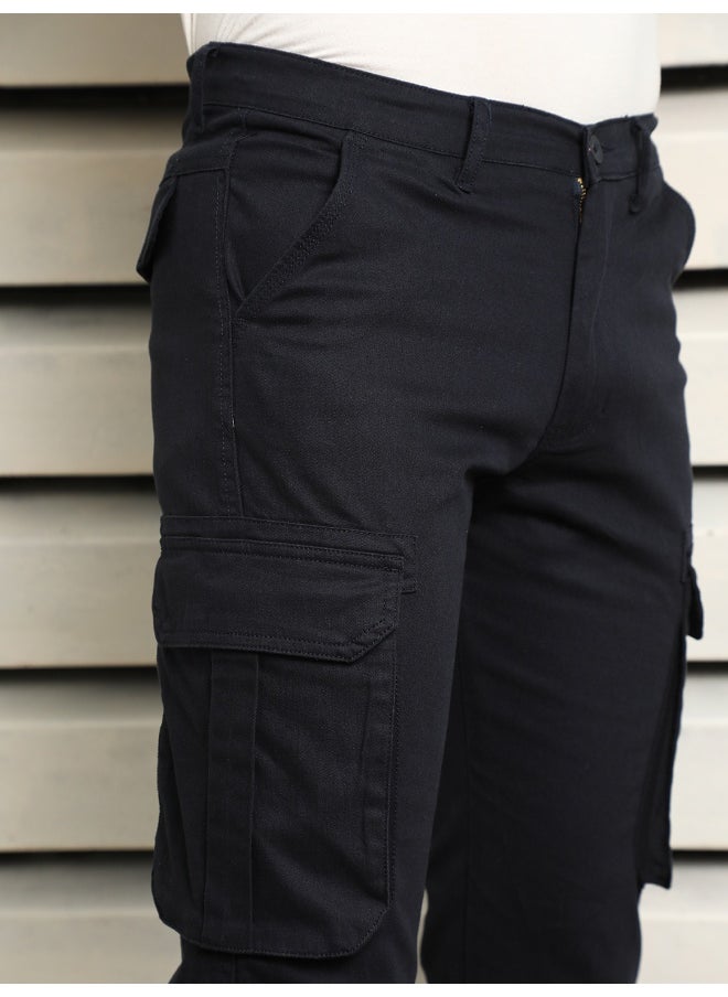 Men's Navy Straight Trousers - Stylish and Versatile for All Occasions - pzsku/Z8650FF16C61A9F378EAAZ/45/_/1729627716/38e0205c-b0fe-4182-838a-42c89abfce12