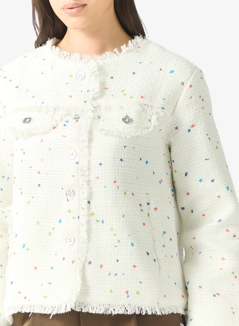 ELLA  Tweed Blazer for Women | Best Price UAE