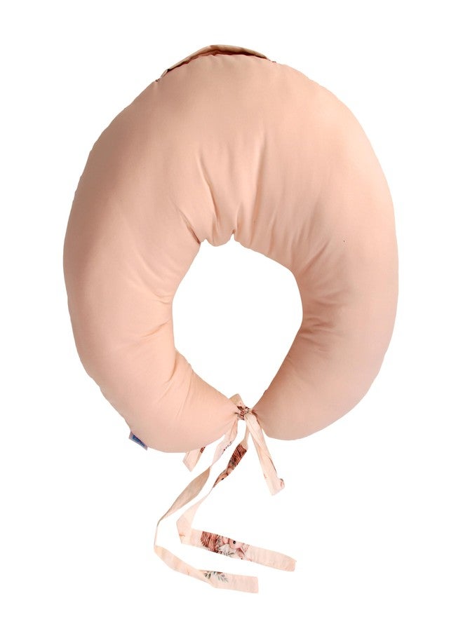 Bibs & cribs New Born Nursing Feeding Pillow Cotton Poplin Comfortable Infant Breastfeeding Pillows Support for Baby and Mom Cradle 0-24 Months Lightweight, Portable, Easy to Clean - Image 2