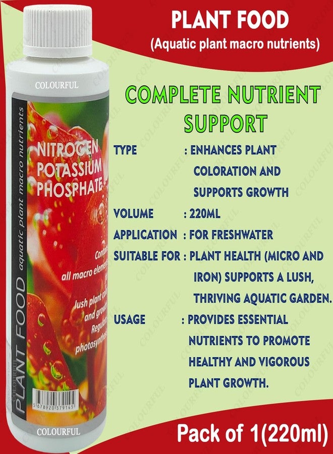 COLOURFUL - Aquatic Remedies 4-in-1 Plant Care Combo: Plant Health 220ml + Plant Food 220ml + K++ 220ml + Phyto Carb 220ml - Ultimate Aquarium Plant Nutrition Solution - Image 5