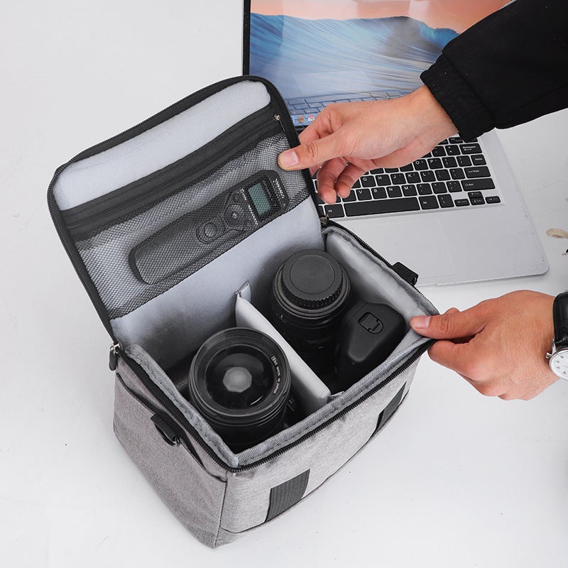 Slr Camera Bag Shoulder Anti-Collision Lightweight Digital Storage Bag Suitable For Canon Nikon Sony Fuji Pography Bag - Image 4
