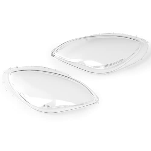 Topteng Headlight Replacement Lens Driver Passenger L+R PAIR For Corvette C6 2005 2006 2007-2011 2012 2013 - Image 5