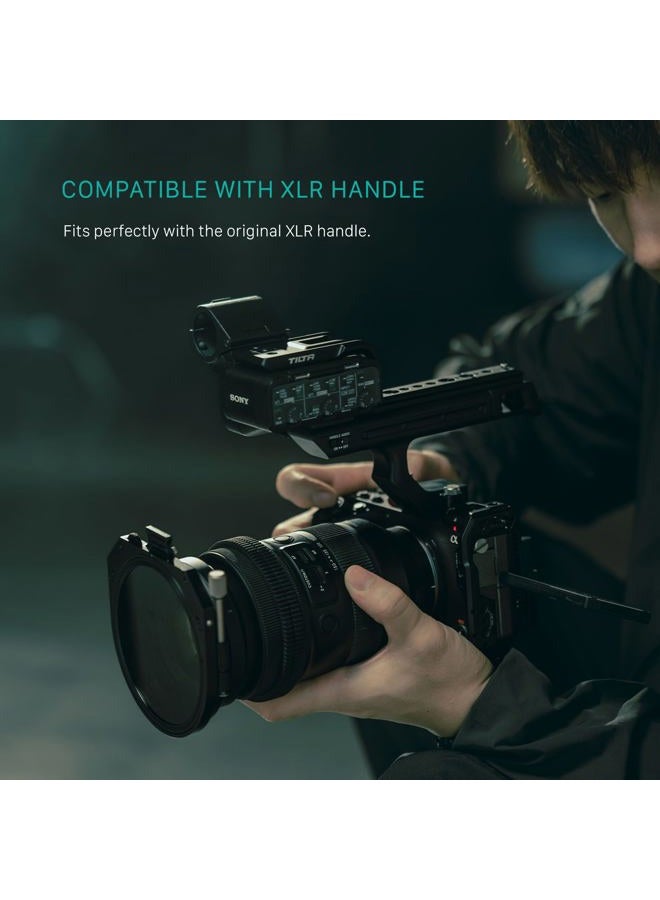 Tilta Full Camera Cage for FX3/FX30 V2 | Top Plate NATO Rail, Cold Shoe, 1/4""-20 and 3/8""-16 | Thumb Screw Design | Black - Image 5