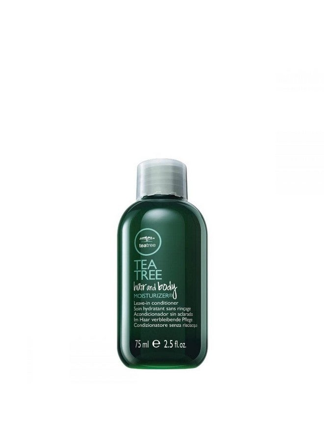 Tea Tree Hair And Body Moisturizer Leave In Conditioner, Body Lotion, After Shave Cream, For All Hair + Skin Types, 2.5 Fl. Oz. - Image 1