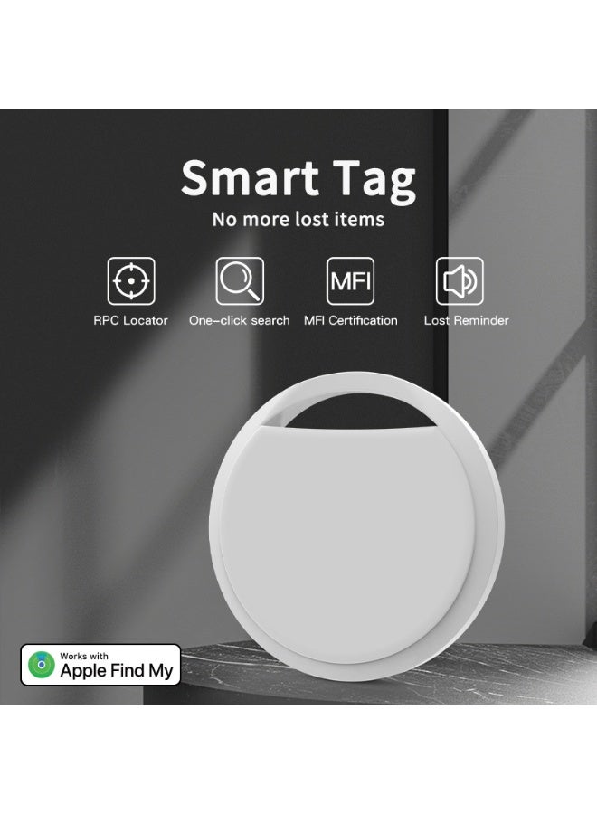 SOAIY Smart Finder, AirTag Anti-lost Reminder Key Finder "Find My App" only for iOS devices, Pet Smart Locator - White Style - Image 2