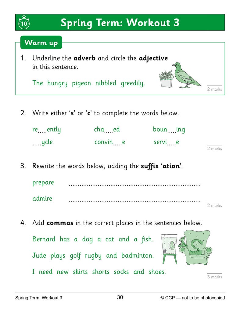 Ks2 English 10Minute Weekly Workouts Year 3 - Image 4