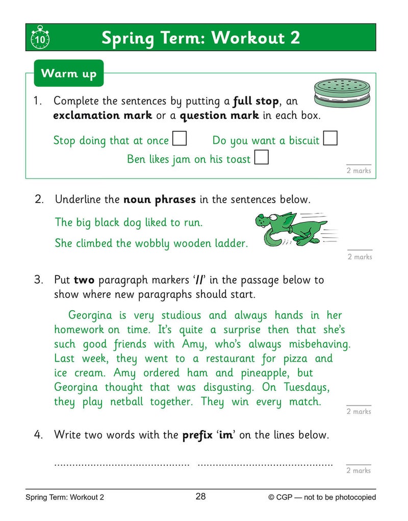 Ks2 English 10Minute Weekly Workouts Year 3 - Image 2