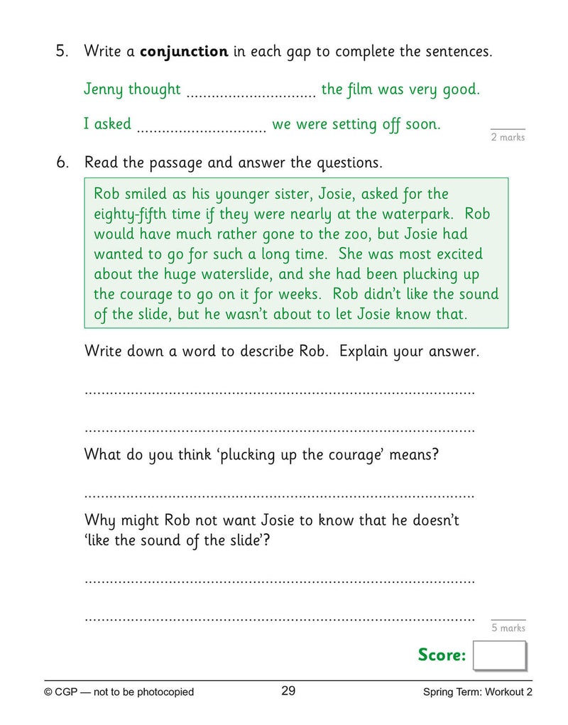 Ks2 English 10Minute Weekly Workouts Year 3 - Image 3