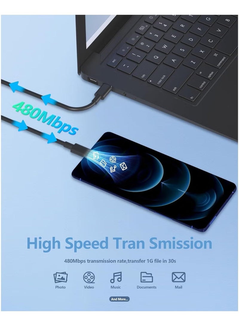 MUNTAQI 45W Super Fast Charger Compatible with Samsung – PD3.0 USB-C Charger for Galaxy S23 Ultra, S23+, S23, S22 Ultra, S21+, A53 5G, A54, Z Fold/Flip 4, Tab S8 Ultra – Includes 1M Type C Cable - Image 4