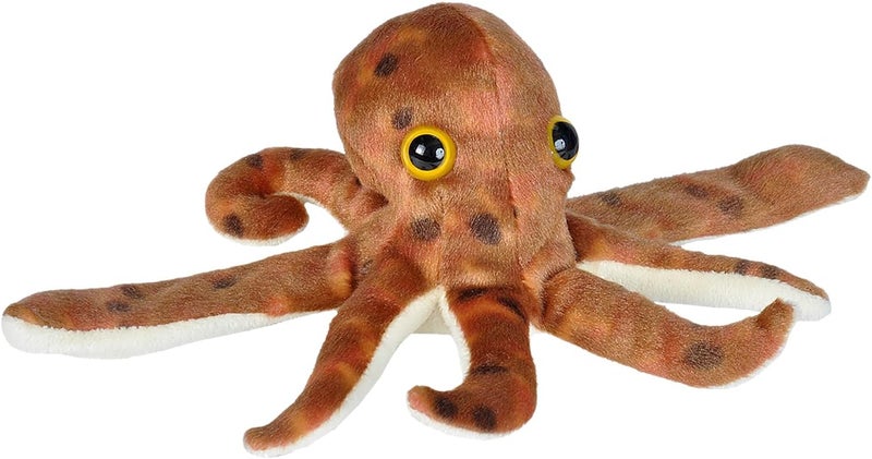 Huggers Octopus Plush Toy, Slap Bracelet, Stuffed Animal, Kids Toys 20cm