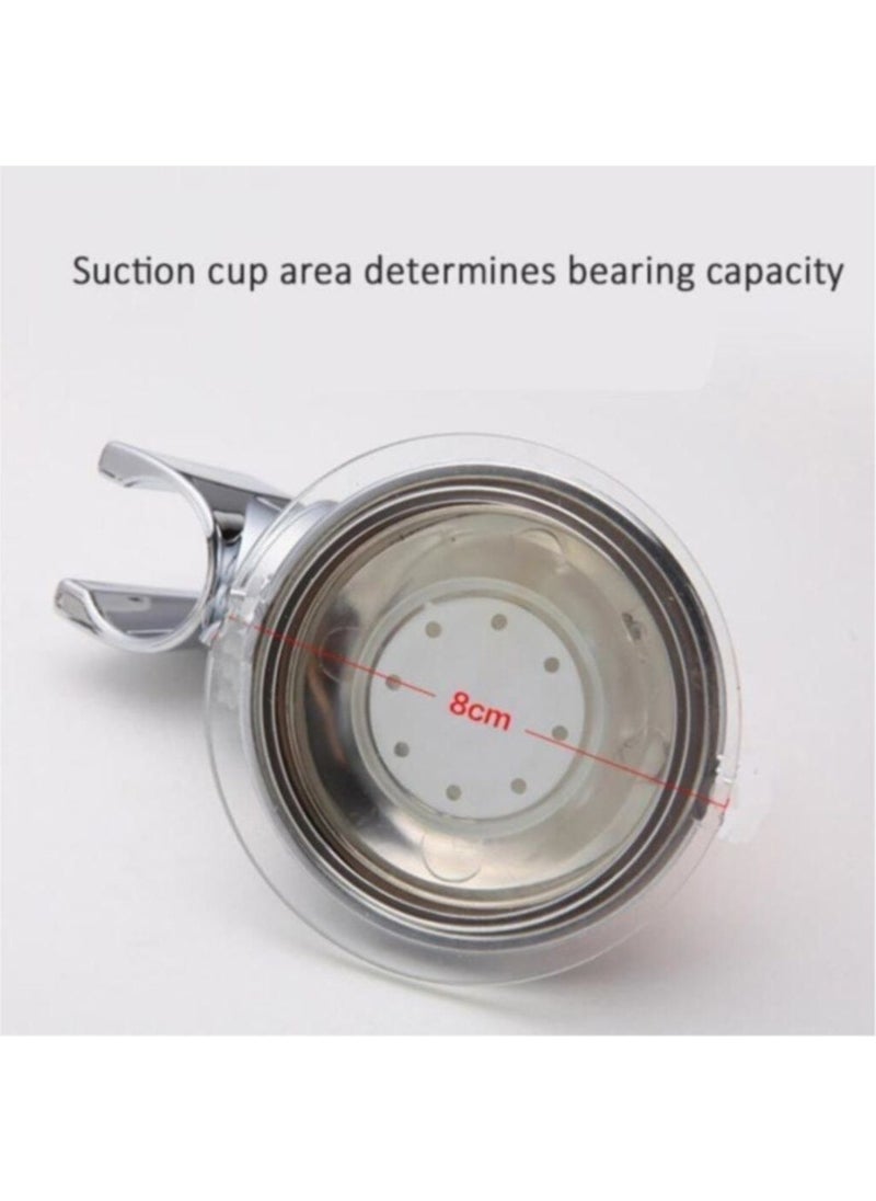 Wuvera Strong Vacuum Shower Head Holder Hanger Adjustable Suction Cup Shower Head Holder  - Image 2