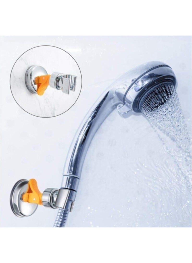 Wuvera Strong Vacuum Shower Head Holder Hanger Adjustable Suction Cup Shower Head Holder  - Image 1