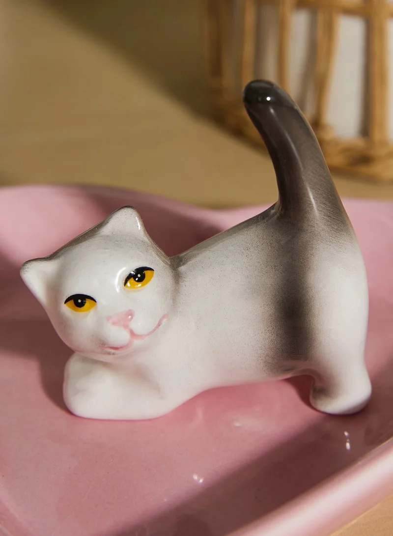 Typo Ceramic Trinket Tray