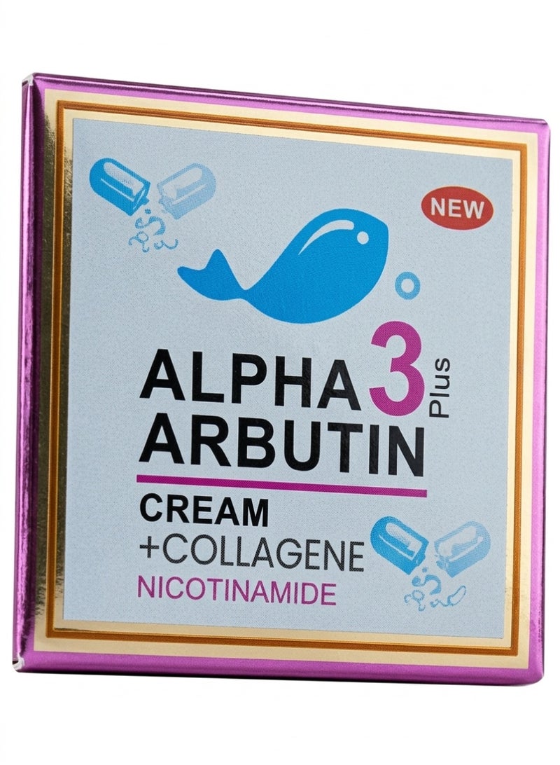 3 Plus+ Whitening Cream with Collagen & Nicotinamide