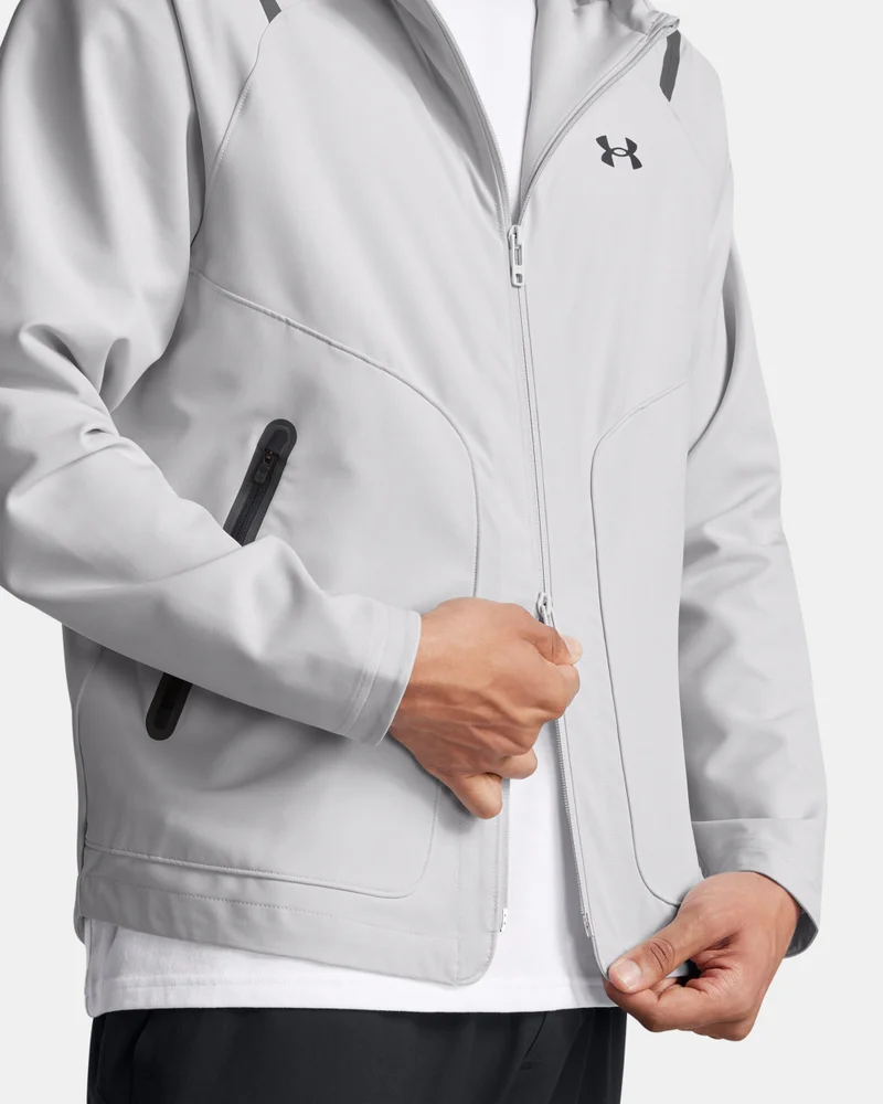 Under Armour Grey Men's Unstoppable Jacket for Men | Best Price UAE