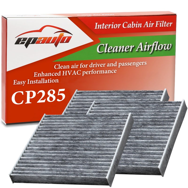 EPAuto CP285 CF10285 Premium Cabin Air Filter includes Activated Carbon 3 Packs