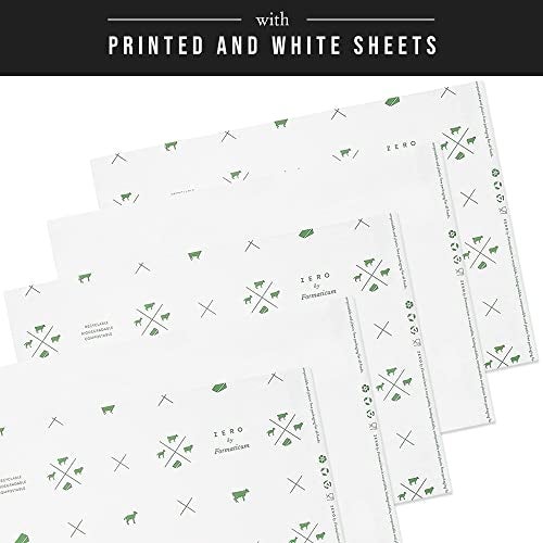 Formaticum 15-Pack Zero Cheese Storage Paper, Compostable, Biodegradable, and Plastic-Free Paper to Keep Cheese and Charcuterie Fresh, Kitchen Organization 9 x 13 Inches - Image 2