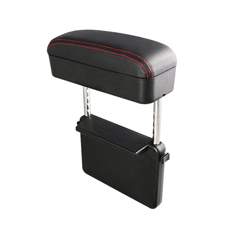Car Armrest Center Console Box Extender, Adjustable Height Armrest Support Elbow Rest Pad for Most Vehicle, SUV, Armrest for Truck Interior Accessories - Image 1