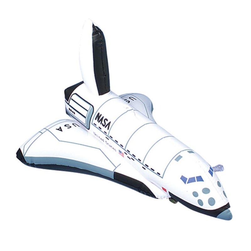 U. S. Toy US Toy One Inflatable Space Shuttle Ship Toy, 17"