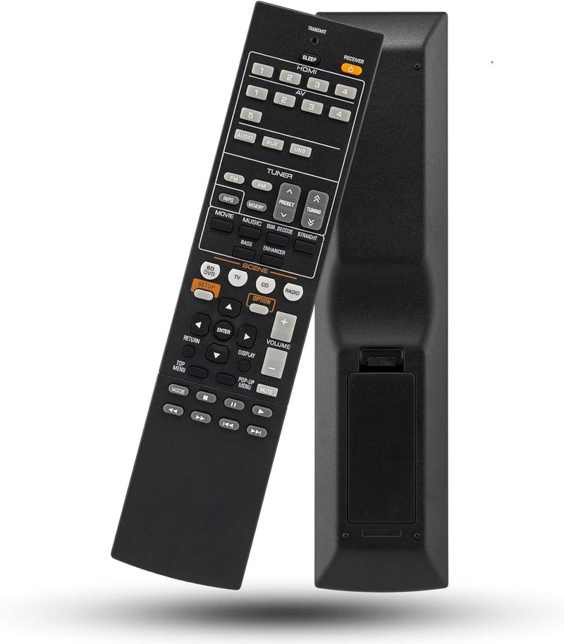 BOMAZ Replacement Remote Control for Yamaha RX-V283 RX-V483 RX-V485 RX-V377 RX-V377BL RX-V373 RX-V385 RX-V379 HTR-3067 YHT-4910U RX-V477 Stereo Receiver - Image 1