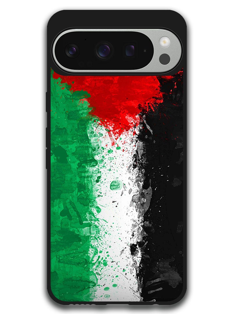 Theodor Protective Case Anti Scratch Shock Proof Bumper Cover For Google Pixel 9 Pro Palestine Flag 1 - Image 1