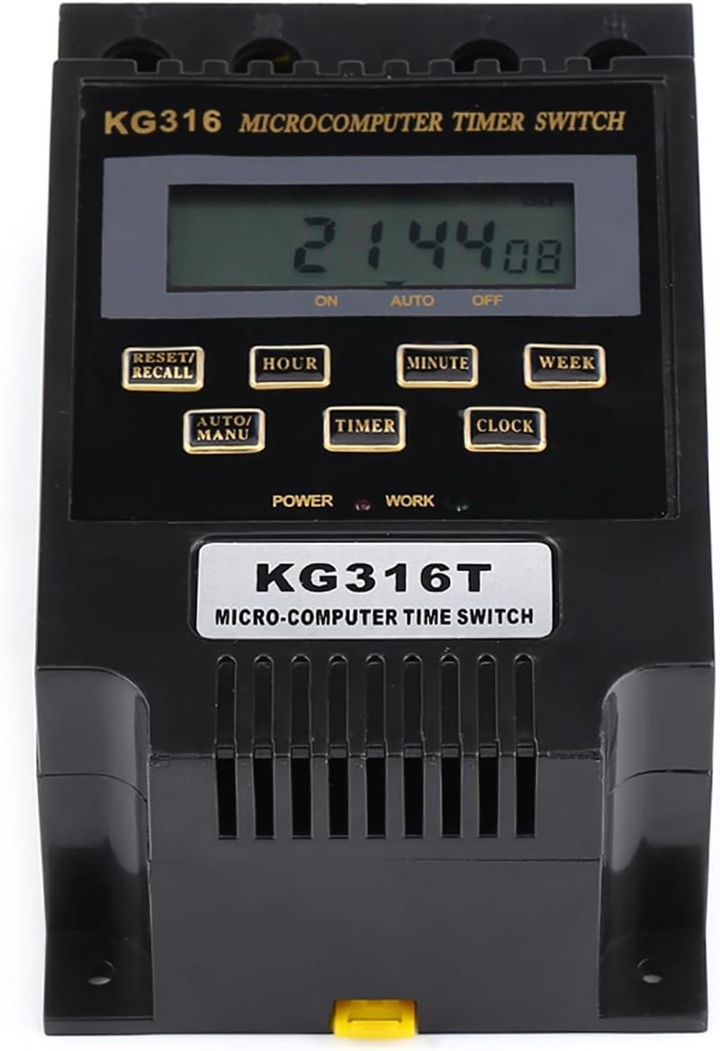Microcomputer Time Switch LCD Digital Display Timer Controller for Street Lamps and Home Appliances - Image 3