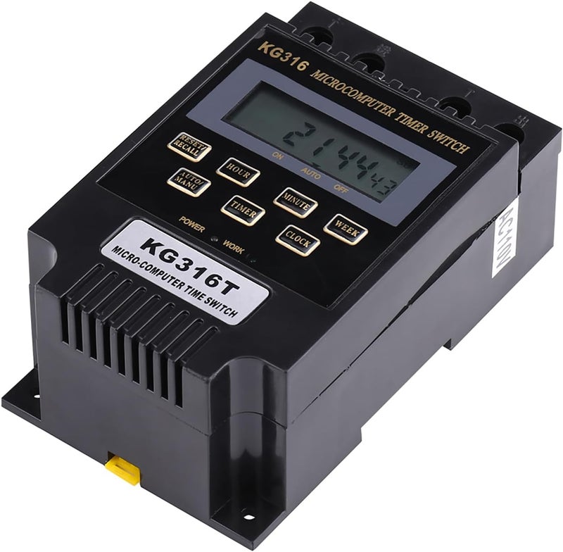 Microcomputer Time Switch LCD Digital Display Timer Controller for Street Lamps and Home Appliances - Image 2