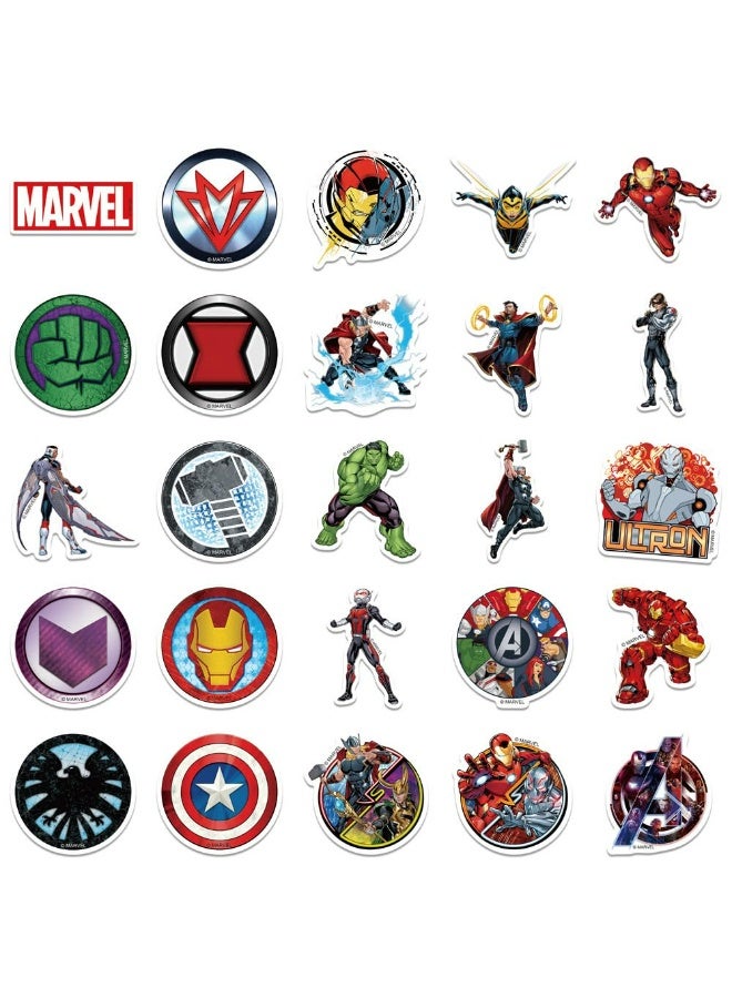 MARVEL Laptop Sticker 10X pack
