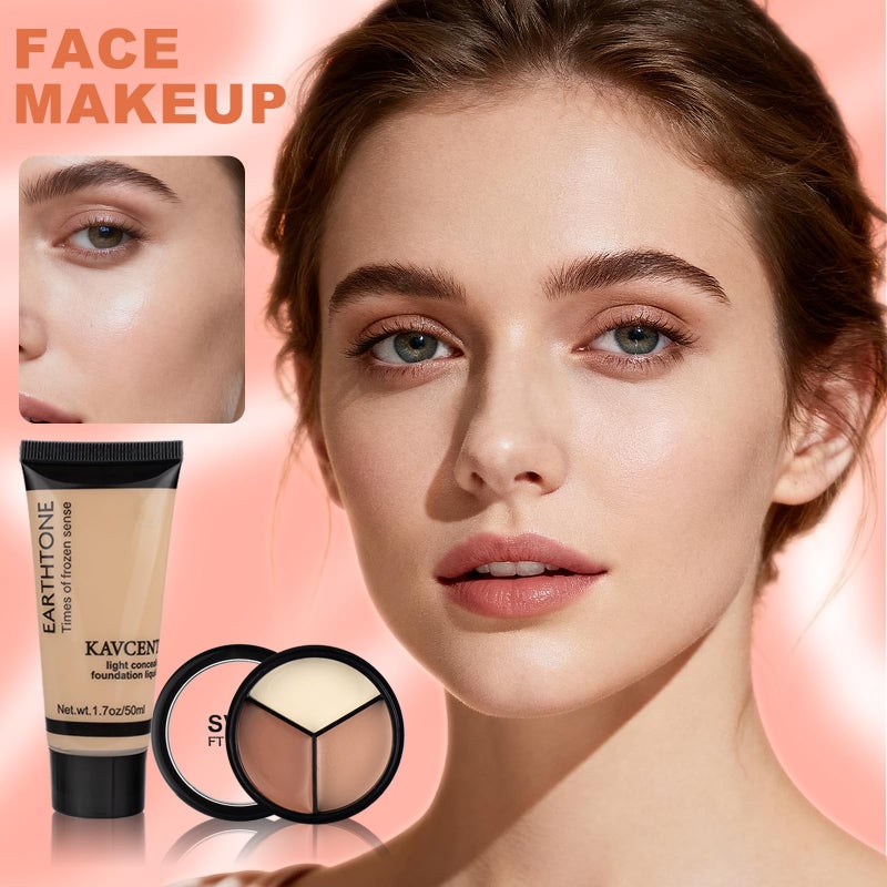 KAVCENT Makeup Set for Teens Makeup Kit for Women Full Kit Eyeshadow Palette Foundation Makeup Gift Set for Women Teen Girls Christmas Makeup Kits for Teens 13-15 - Image 5
