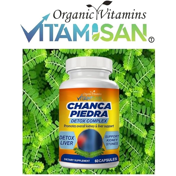 VITAMISAN 2 Chanca Piedra Stone Breaker Extract 1000mg Peruvian Gallstones Liver Kidney Support 120 Capsules Total 2 Bottles Flush Impurities Cleanse Supplement - Image 2
