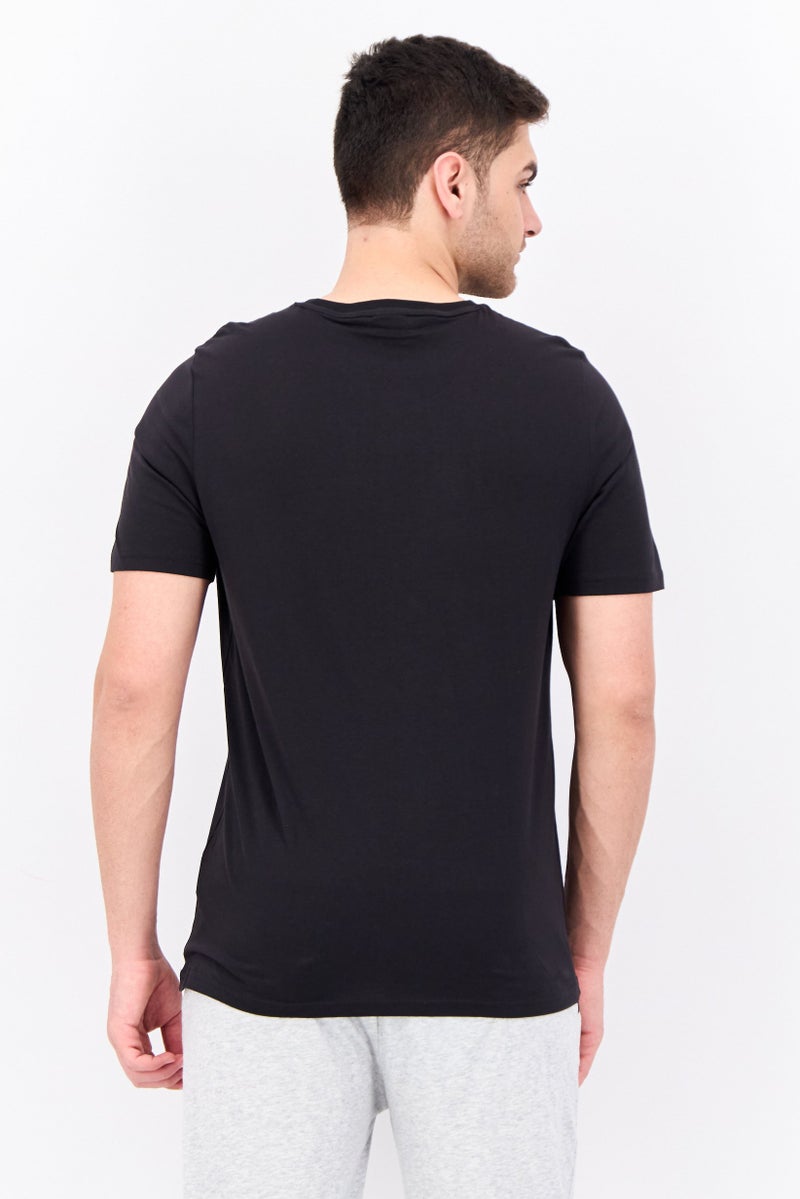PUMA Men Sportswear Fit Short Sleeves Outdoor T-Shirt, Black - Image 3