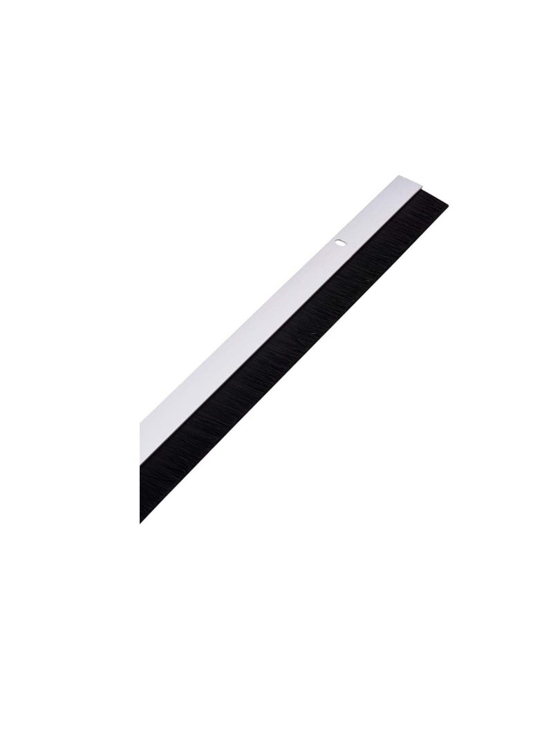 ROBUSTLINE Door Bottom Insect And Dust Seal Brush | 1 Meter | Silver Color - Image 3