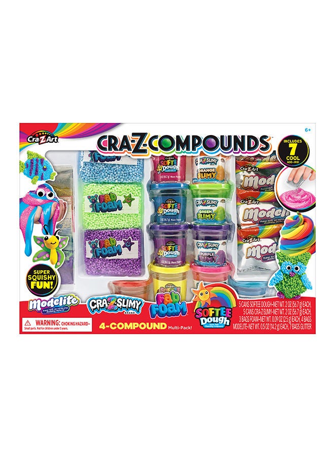 Cra-Z-Compounds 4-عبوة مركبة متعددة مع 7 ملحقات - Image 4