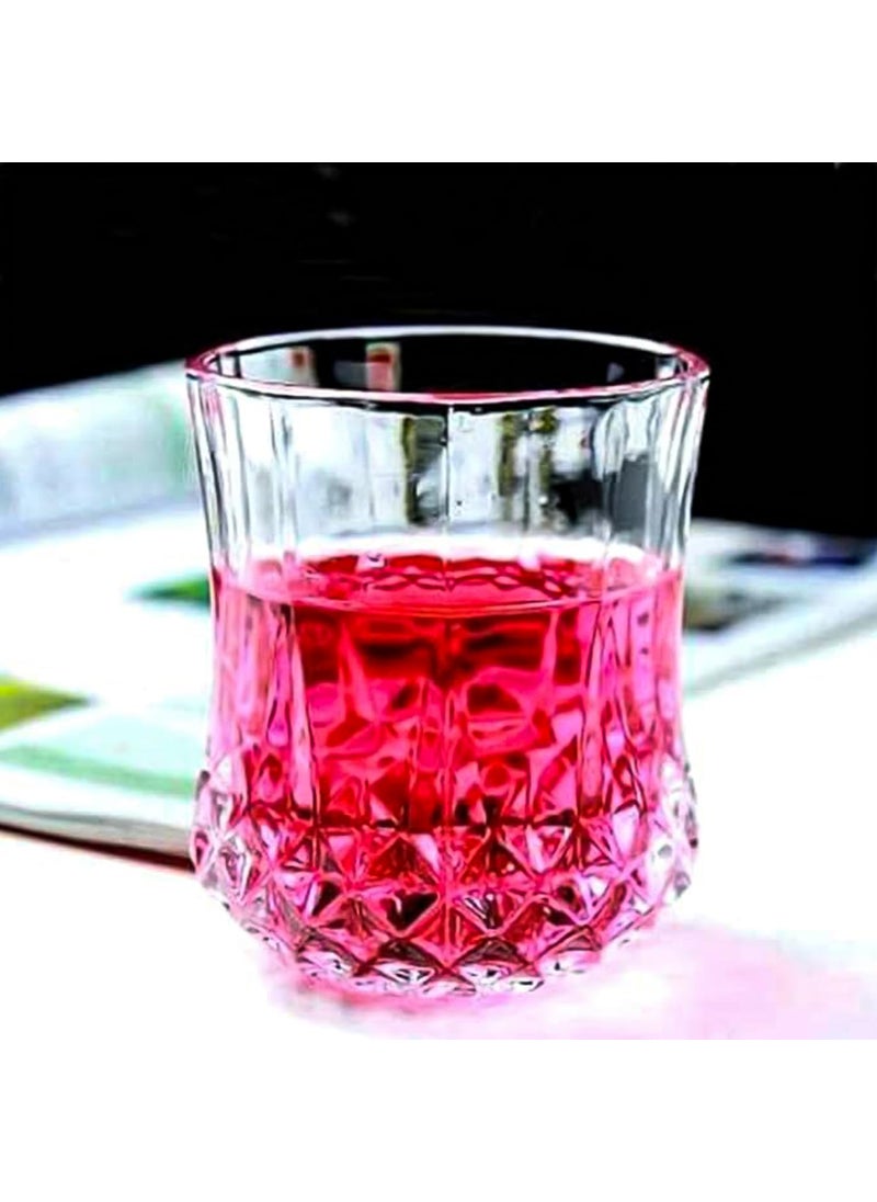 Oblivion - Oblivion Unbreakable Stylish Transparent Plastic Glasses Set, 250 ml (6 pcs) - BPA Free, Shatterproof, Stackable, Ideal for Water/Juice - Image 1