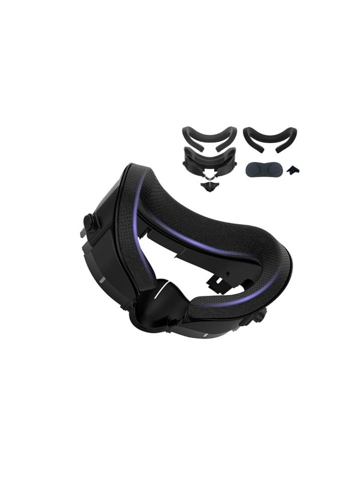 erorex VR Facial Interface Bracket & Foam Face Pad for Quest 3,Sweat-Proof Face Pad Cover Replacement - Image 1