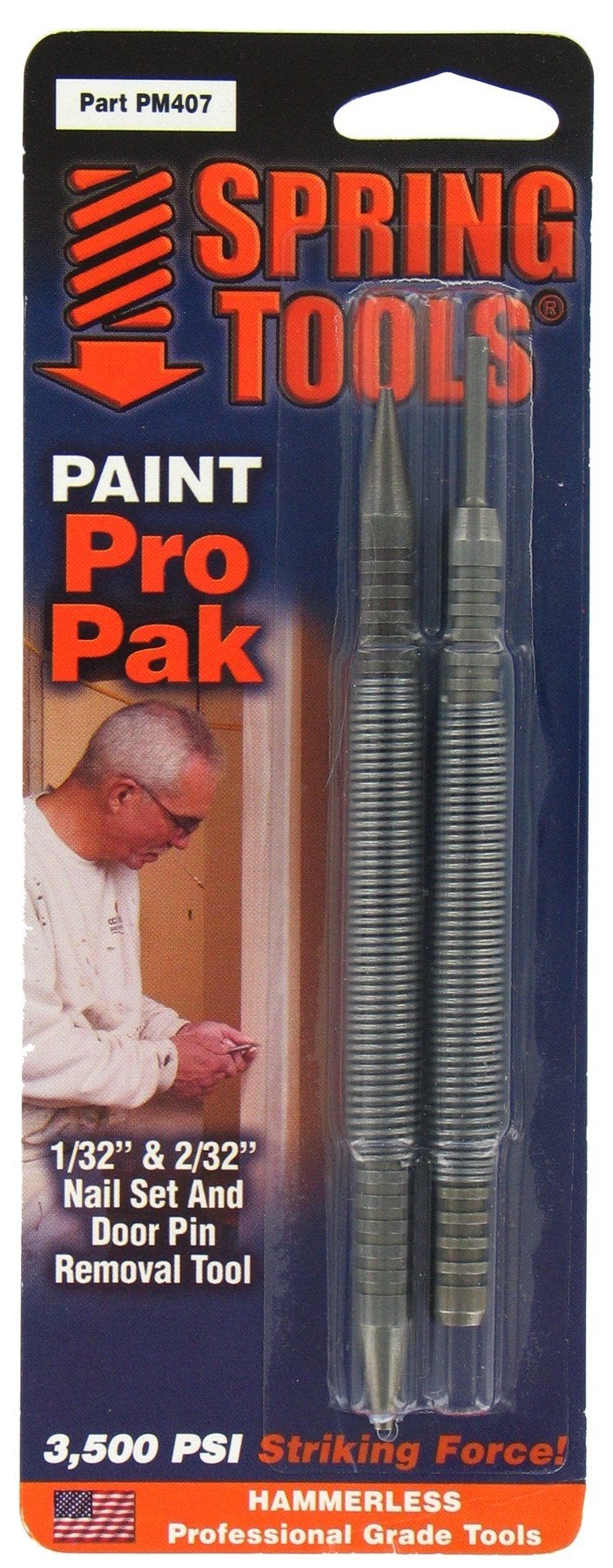 Spring Tools PM407 Nail Set and Hinge Pin Tool - Image 4